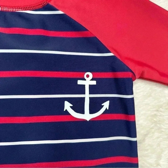 Nautical Kids Swim Set - Red and Blue - Picture 4 of 16
